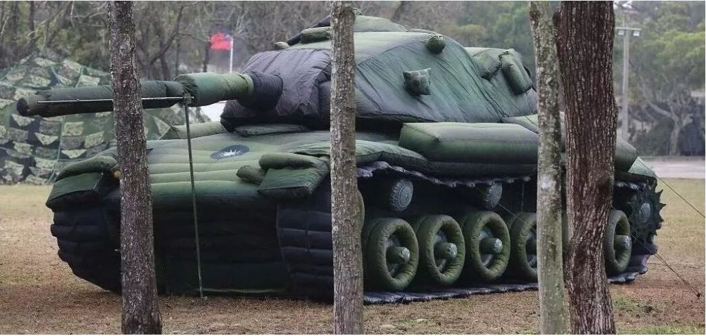 肃宁军用充气坦克